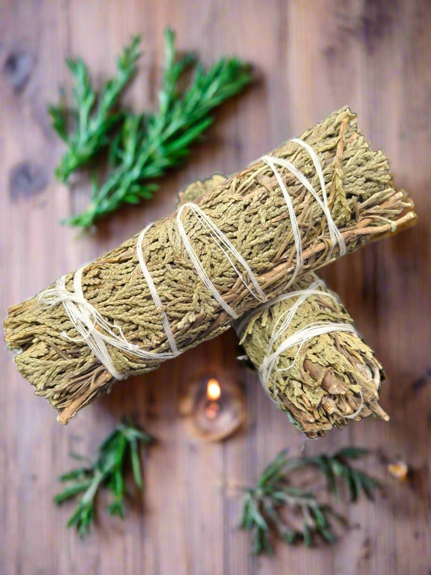 Cedar & Rosemary Smudge