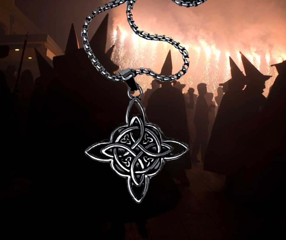 Celtic Witches Knot Necklace