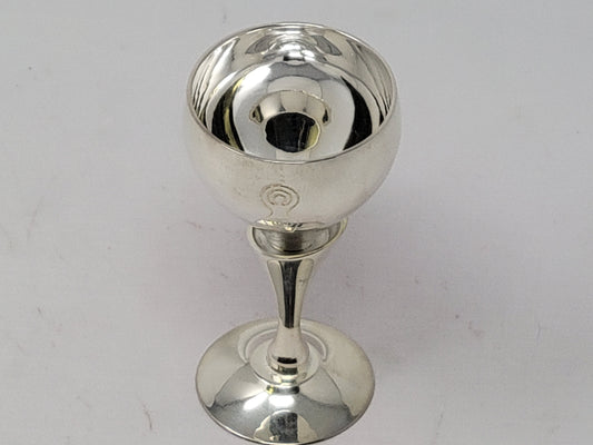 Chalice (Brass w/ Silver Finish) Goddess of Earth