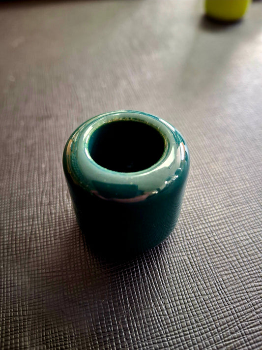 Chime Candle Holders Dark Green