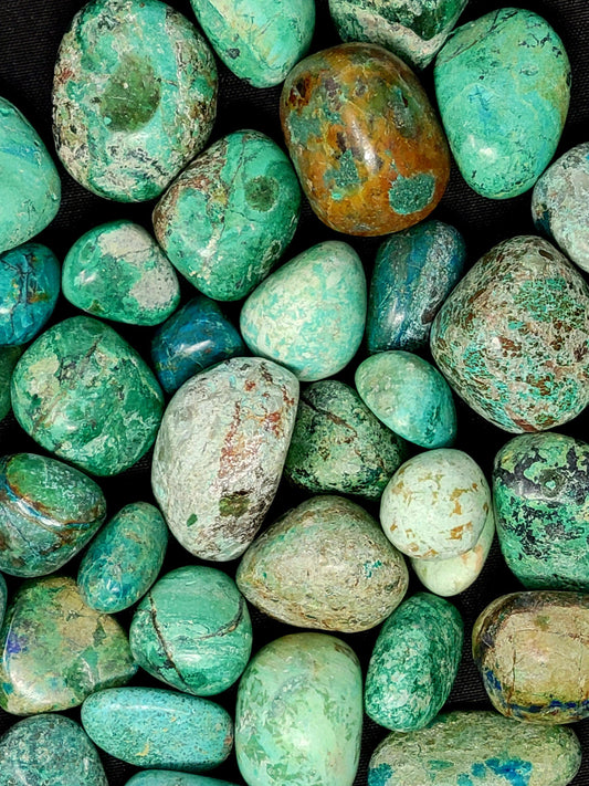 Chrysocolla Tumbled