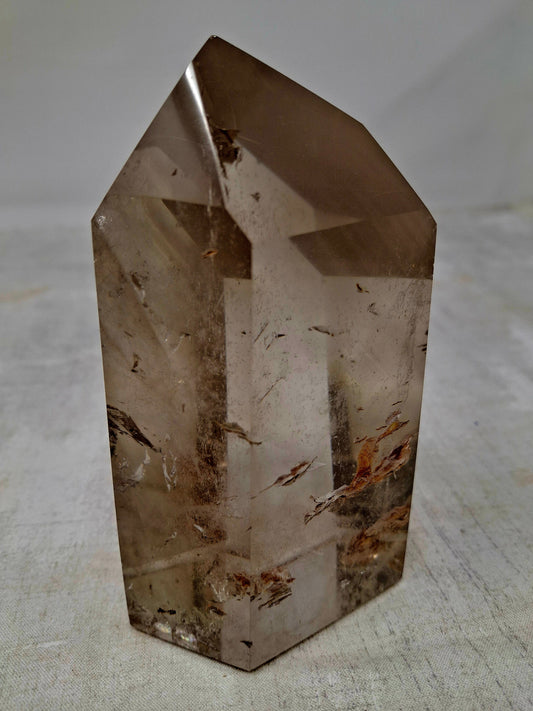 Clear Quartz Point with Inclusions (over 1lb!)