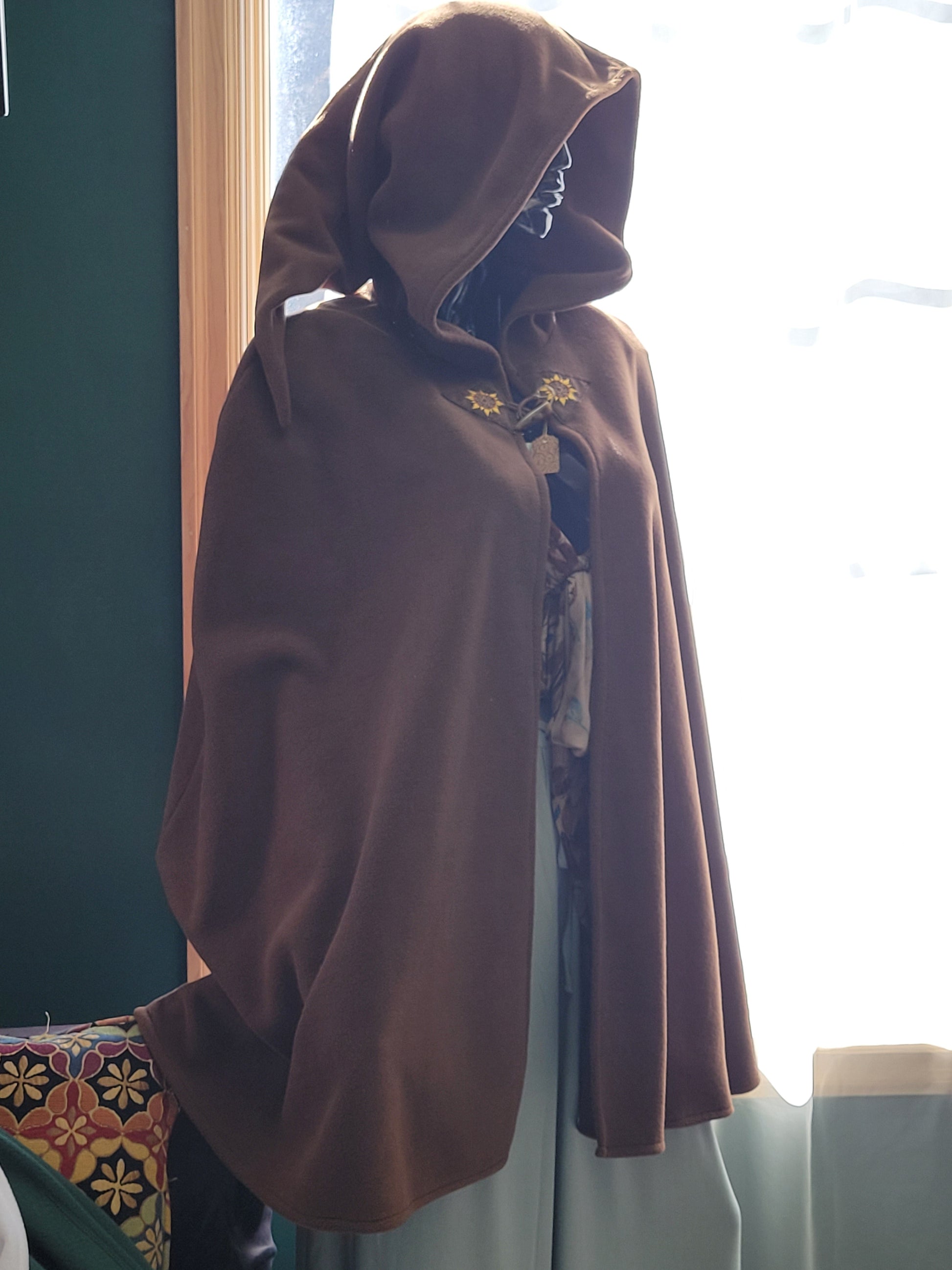 Cloak (Cape Length) Brown