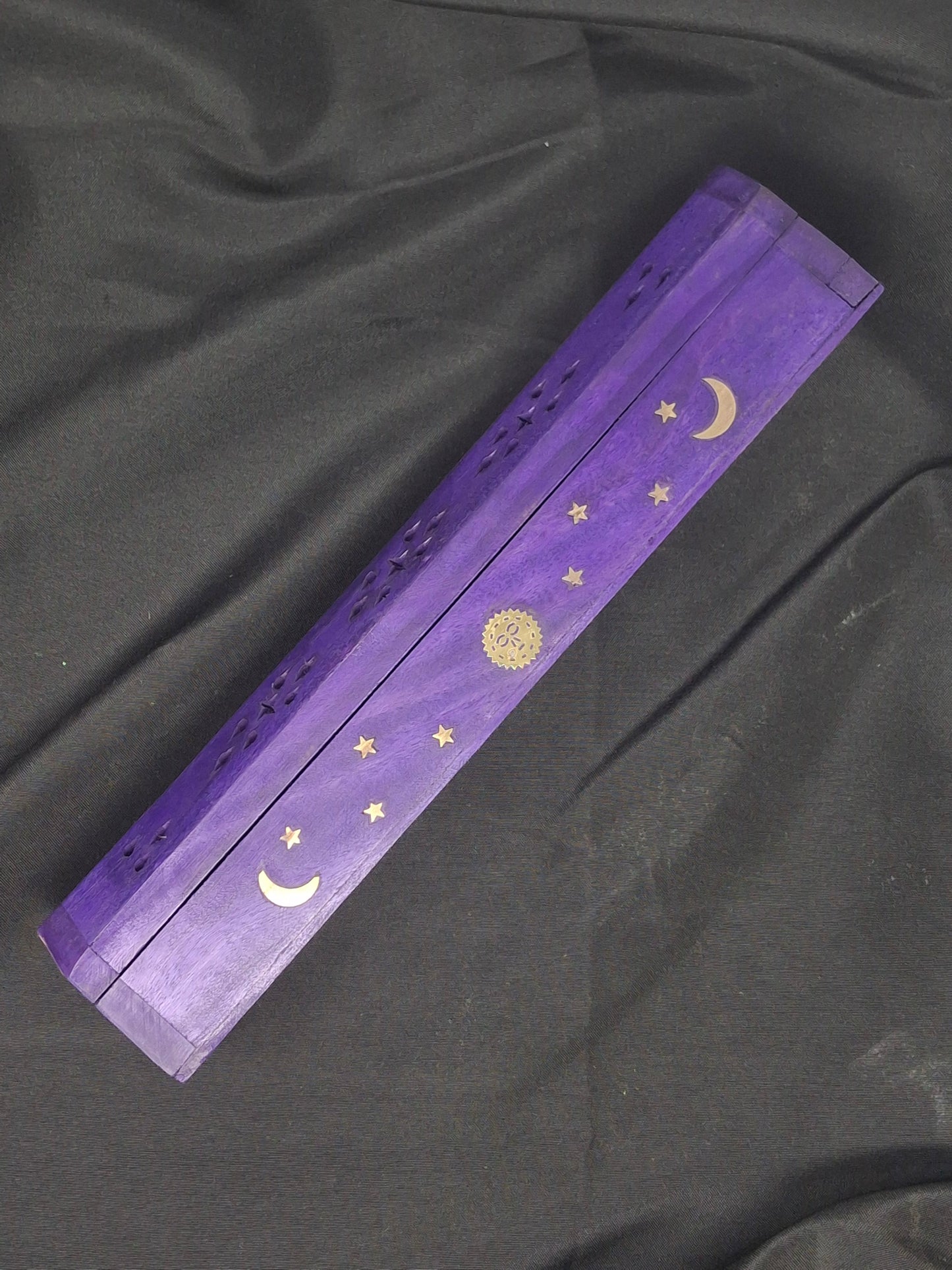 Coffin Box w/Storage (Purple Celestial)