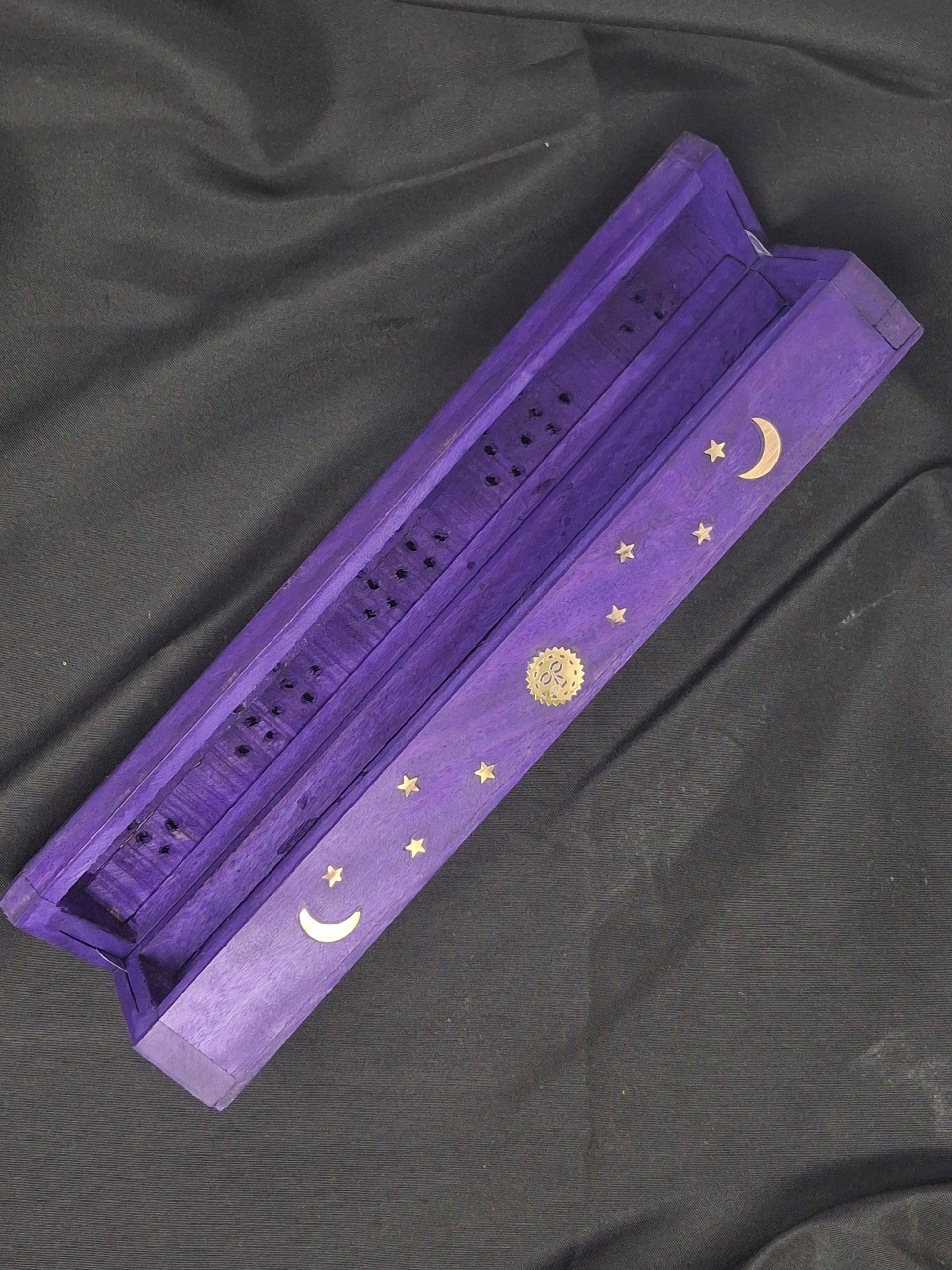 Coffin Box w/Storage (Purple Celestial)