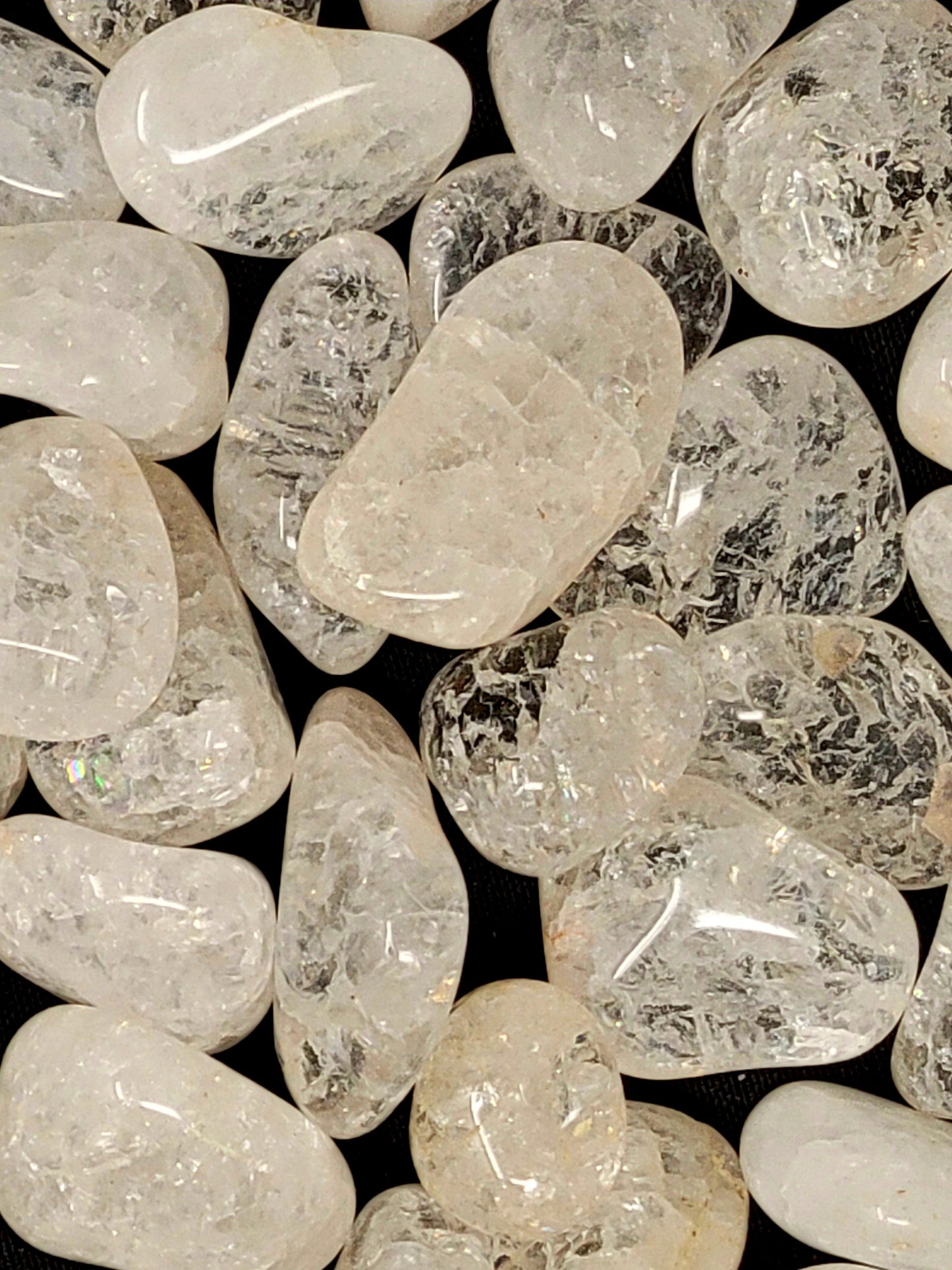 Crackle Quartz Tumbled