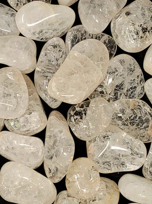 Crackle Quartz Tumbled