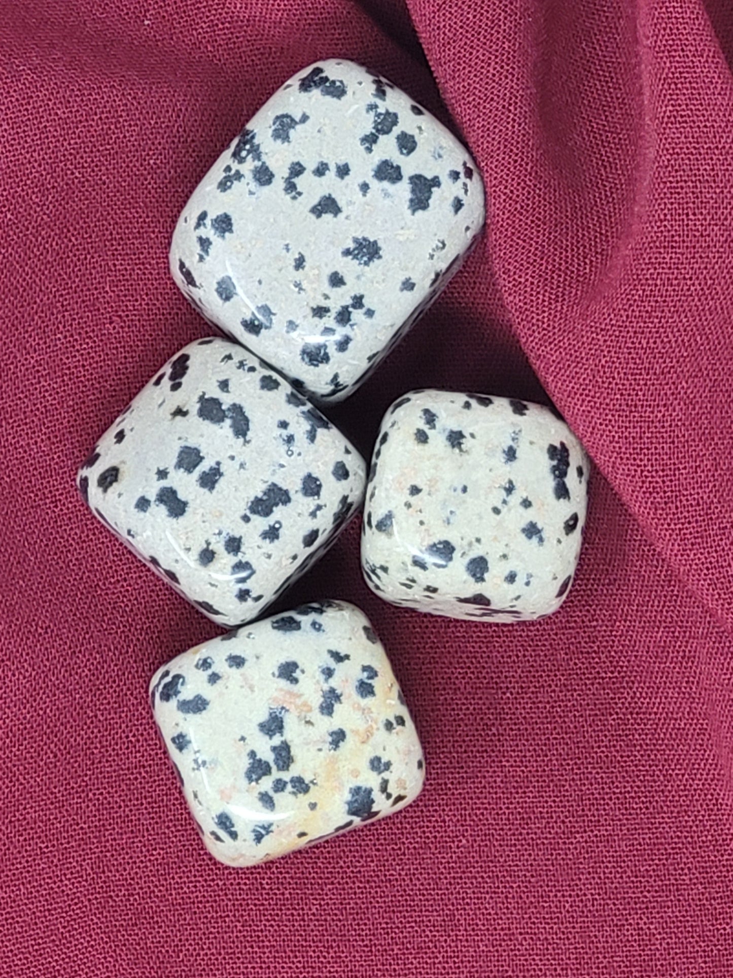 Dalmatian Jasper Tumbled