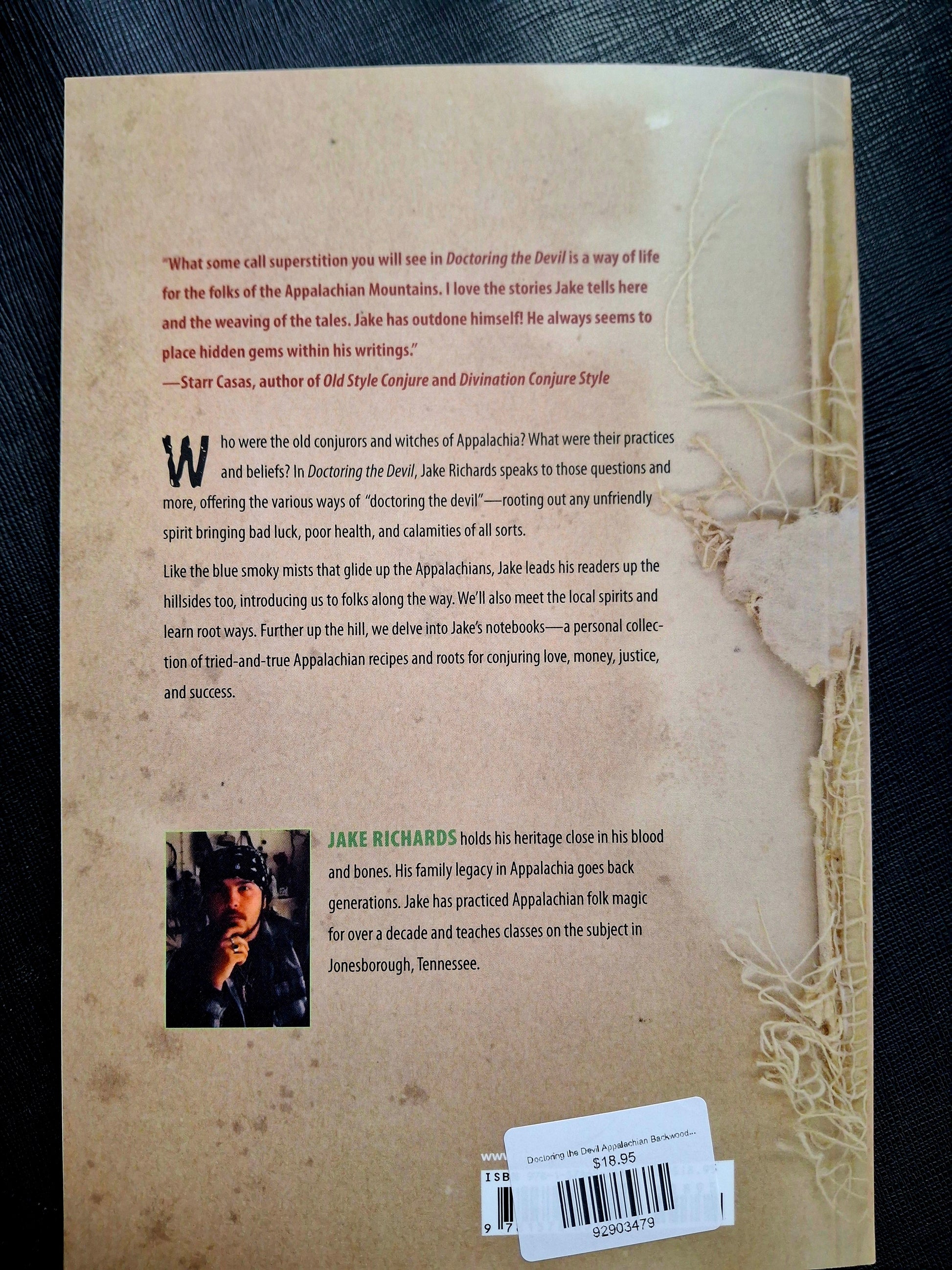 Doctoring the Devil Appalachian Backwoods Witchcraft for Conjuring Love, Money, Justice, and Success - Jake Richards