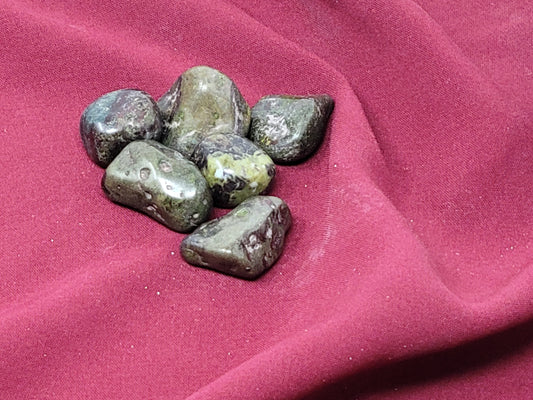 Dragon's Blood Jasper Tumbled