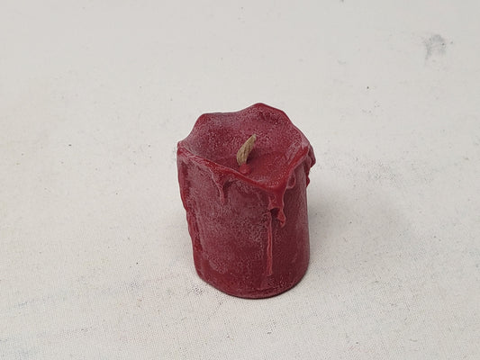 Drip Votive Candle Red