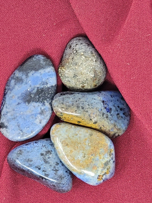 Dumortierite Tumbled