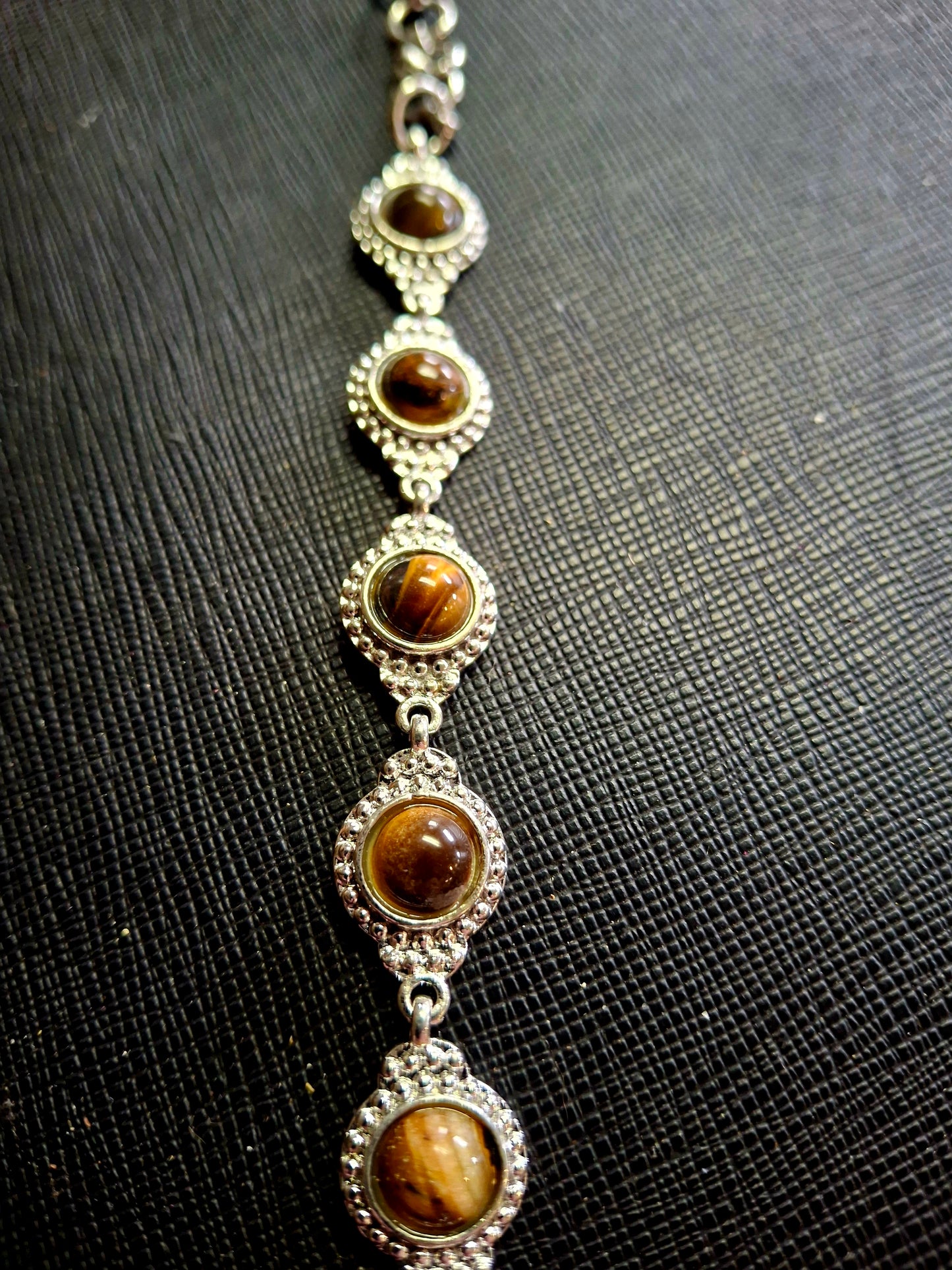 Elegant Polished Gemstone Bracelets