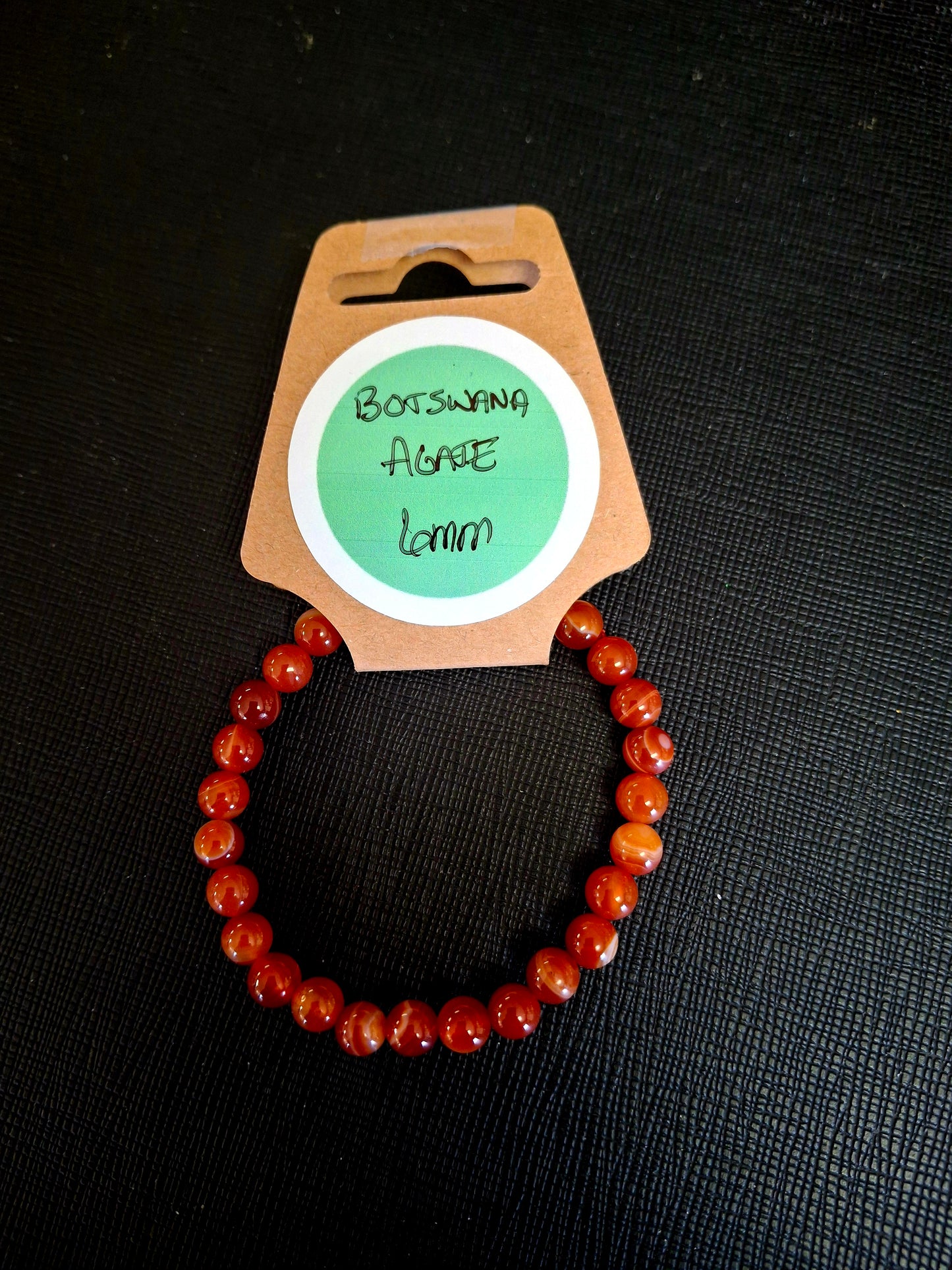 Energy Bead 6mm Botswana Agate