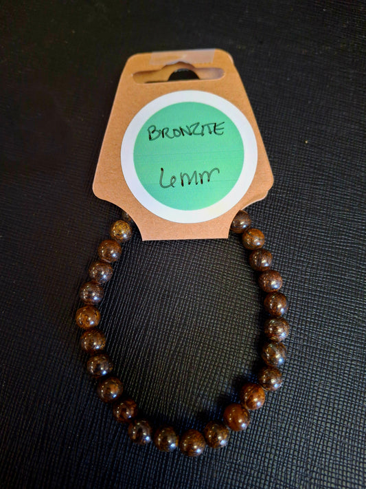 Energy Bead Bracelet 6mm Bronzite