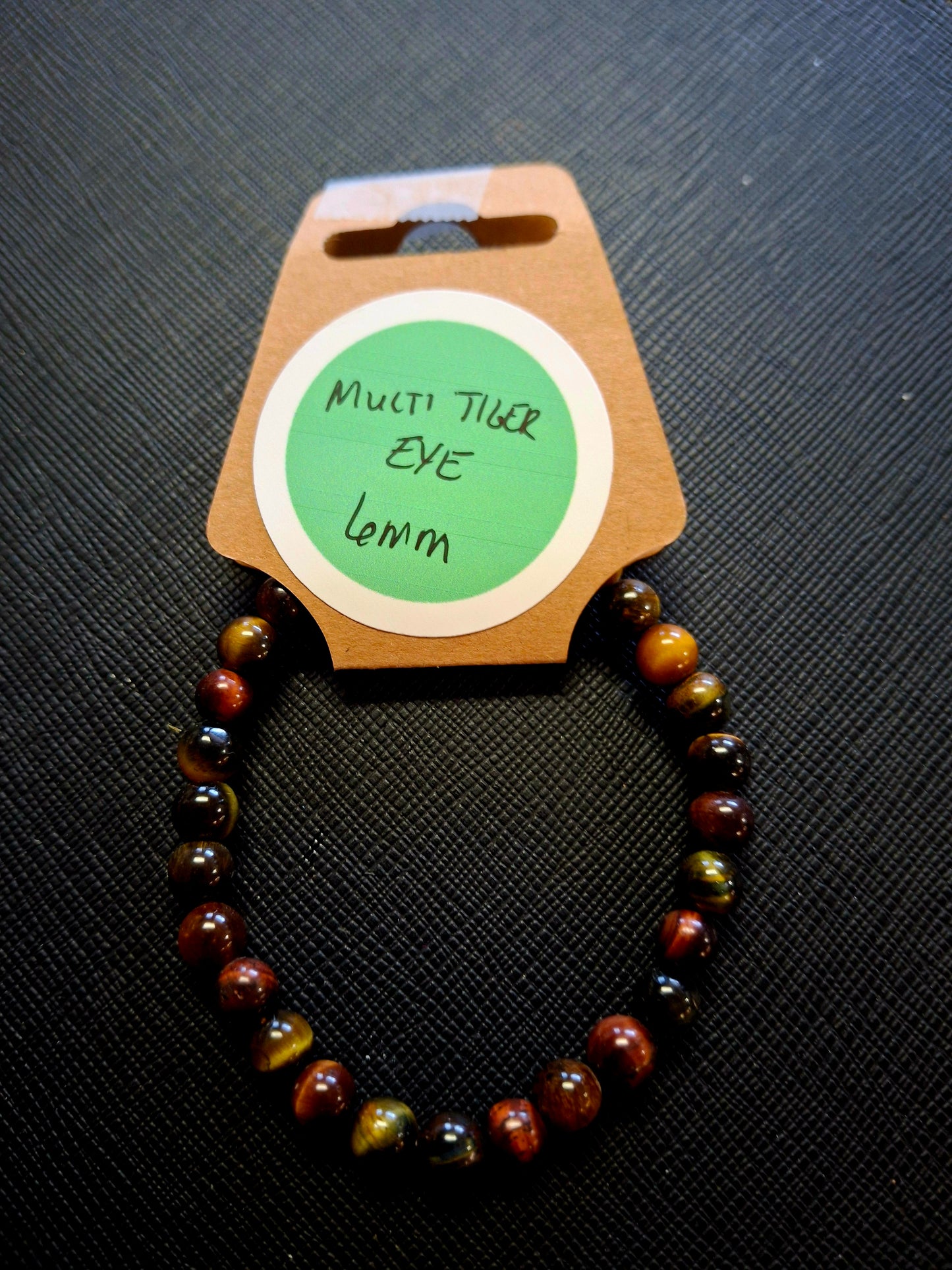 Energy Bead Bracelet 6mm Multi Tigers Eye