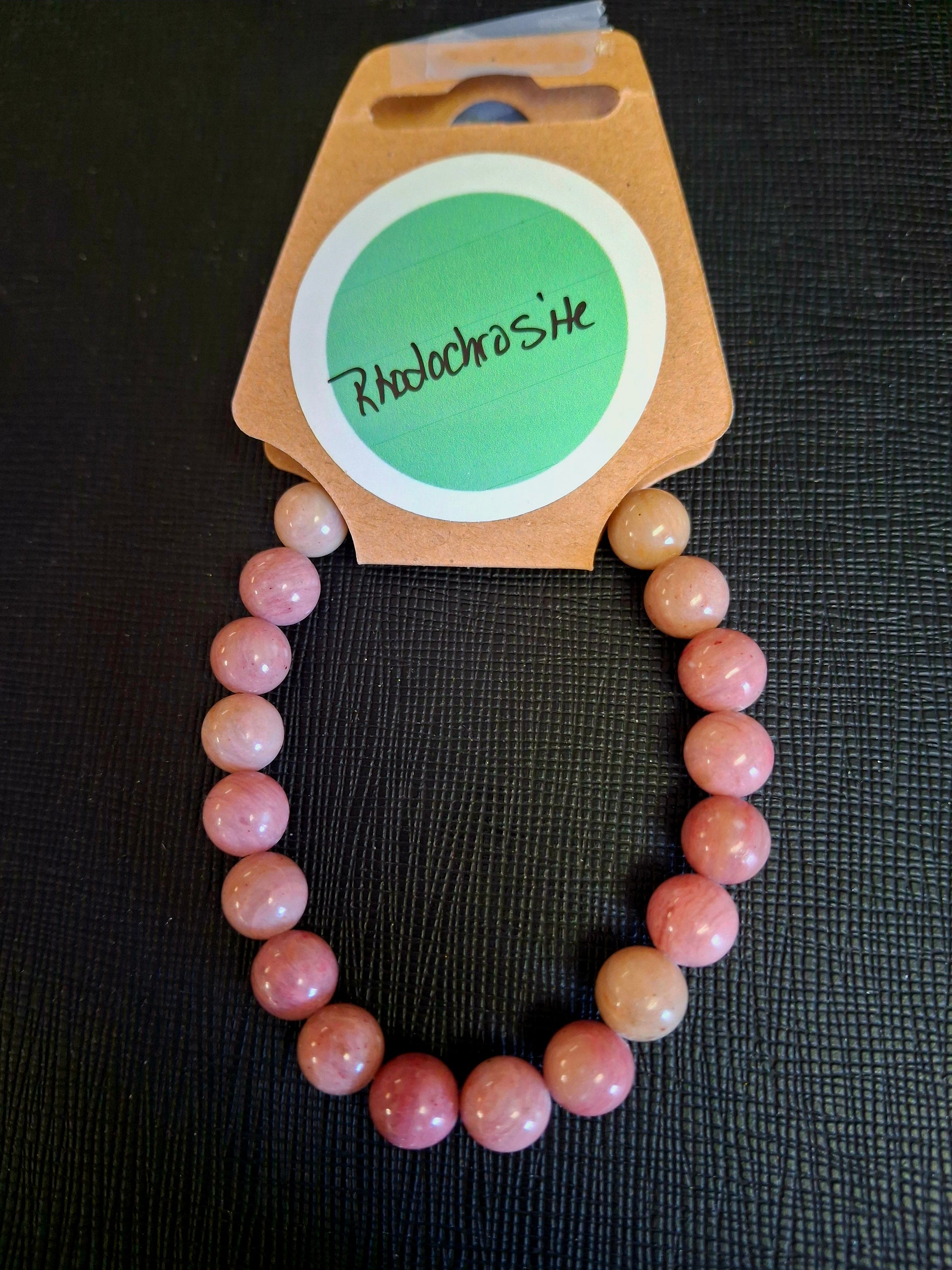 Energy Bead Bracelet 8mm Rhodochrosite