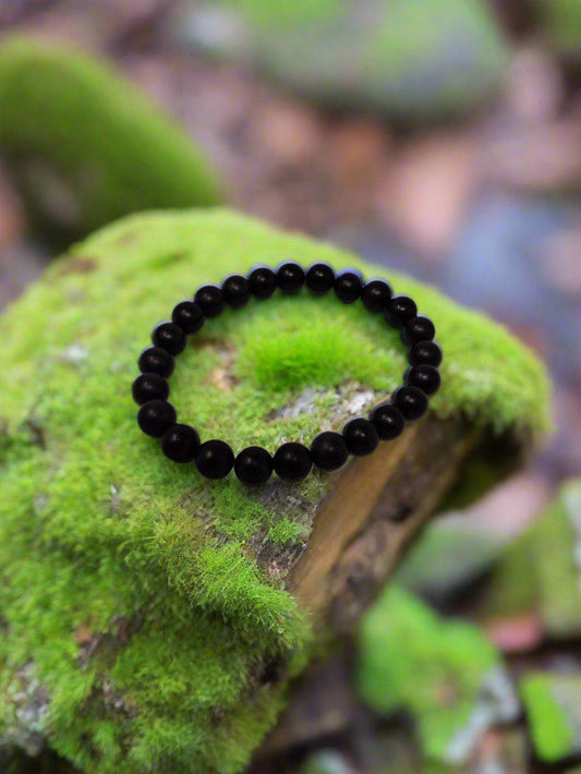 Energy Bead Bracelet Shungite 8mm