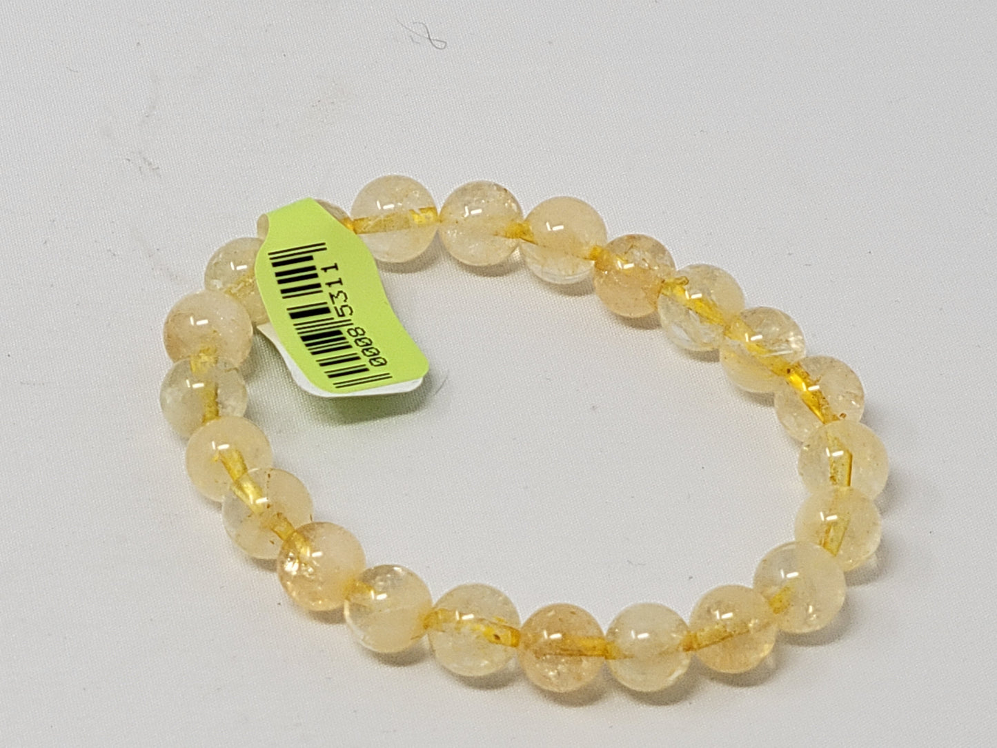 Energy Bead Bracelets Citrine 8mm