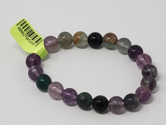 Energy Bead Bracelets Fluorite 8mm