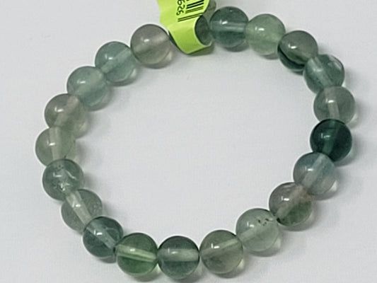 Energy Bead Bracelets Green Fluorite 8mm