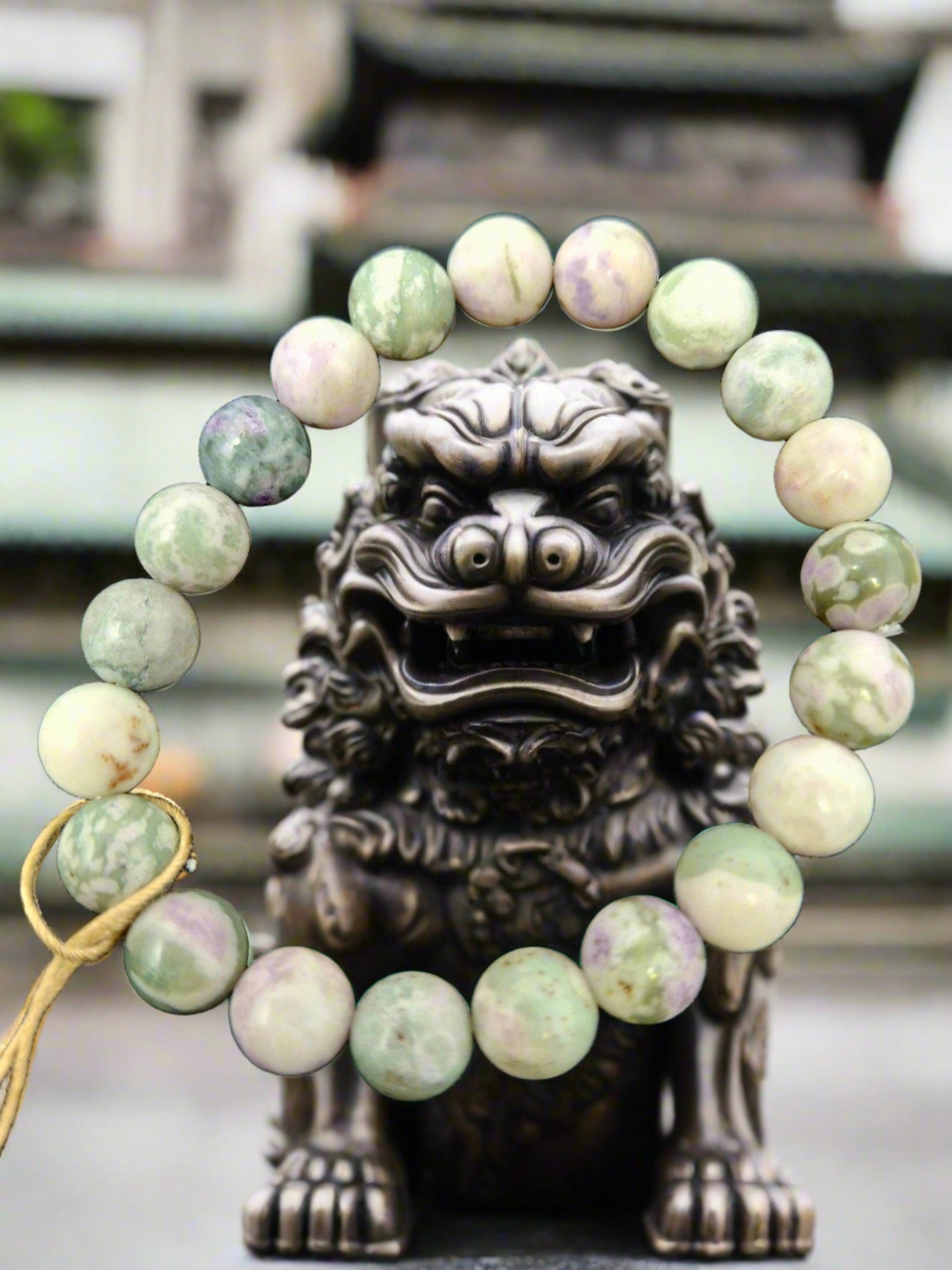 Energy Bead Bracelets Lucky Jade 8mm