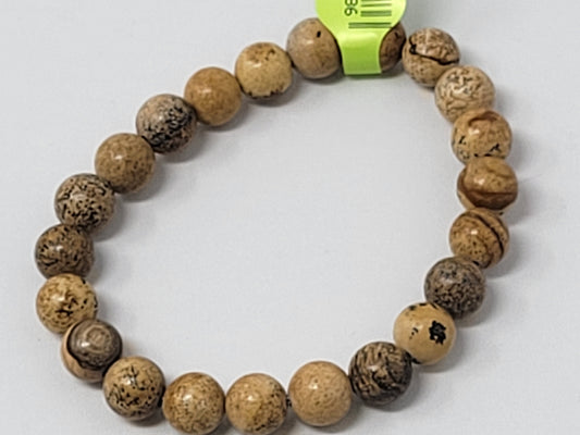 Energy Bead Bracelets Picture Jasper 8mm