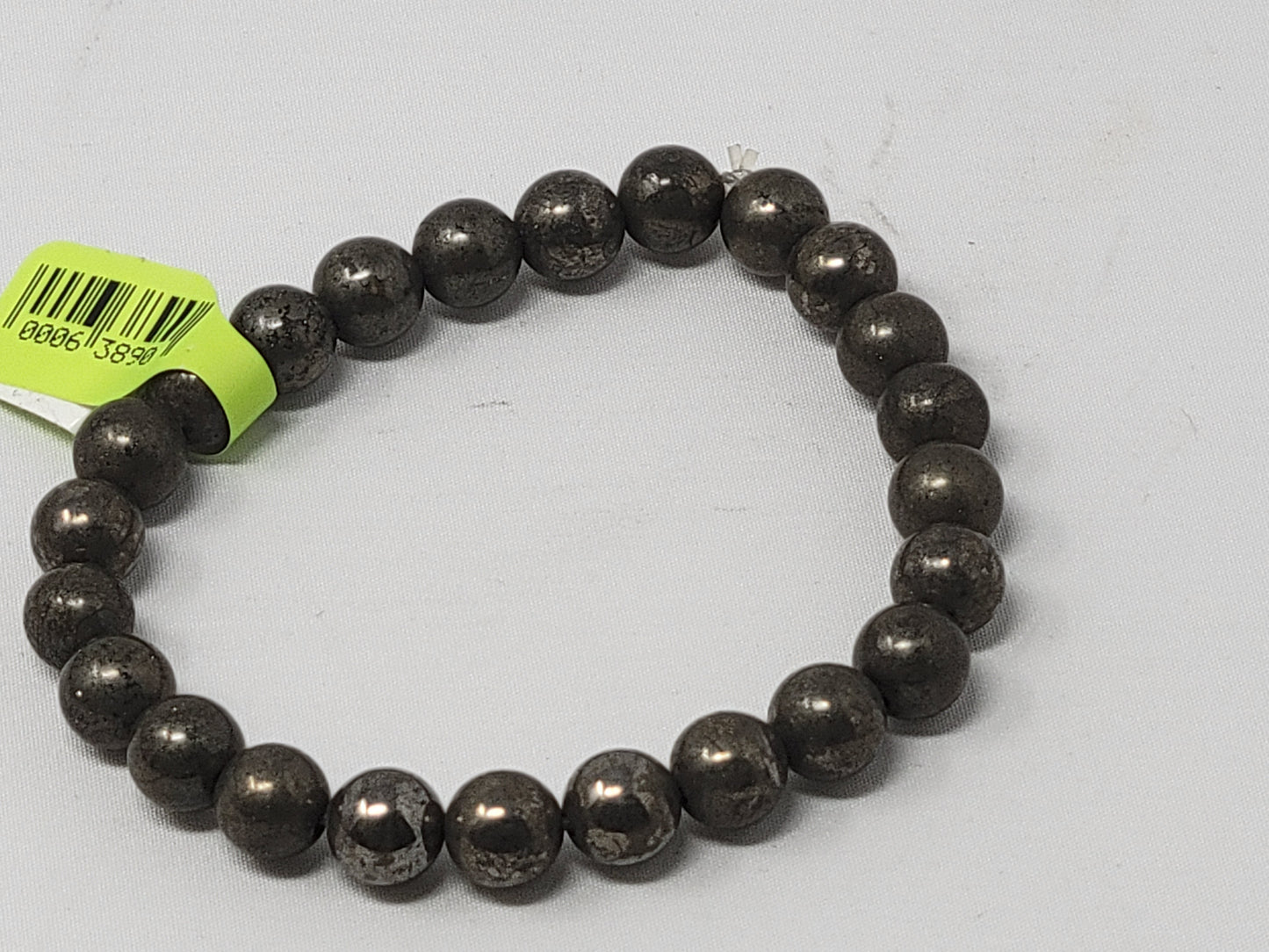 Energy Bead Bracelets Pyrite 8mm