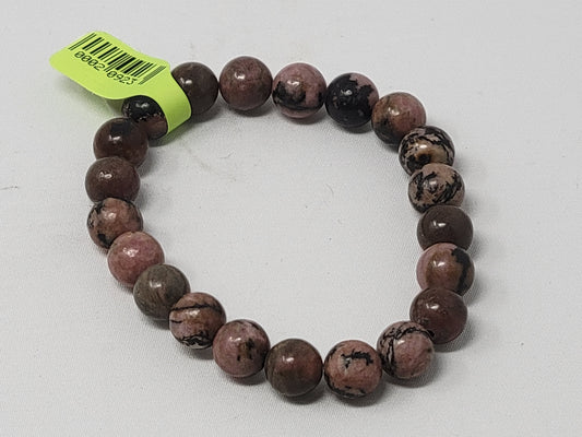 Energy Bead Bracelets Rhodonite 8mm