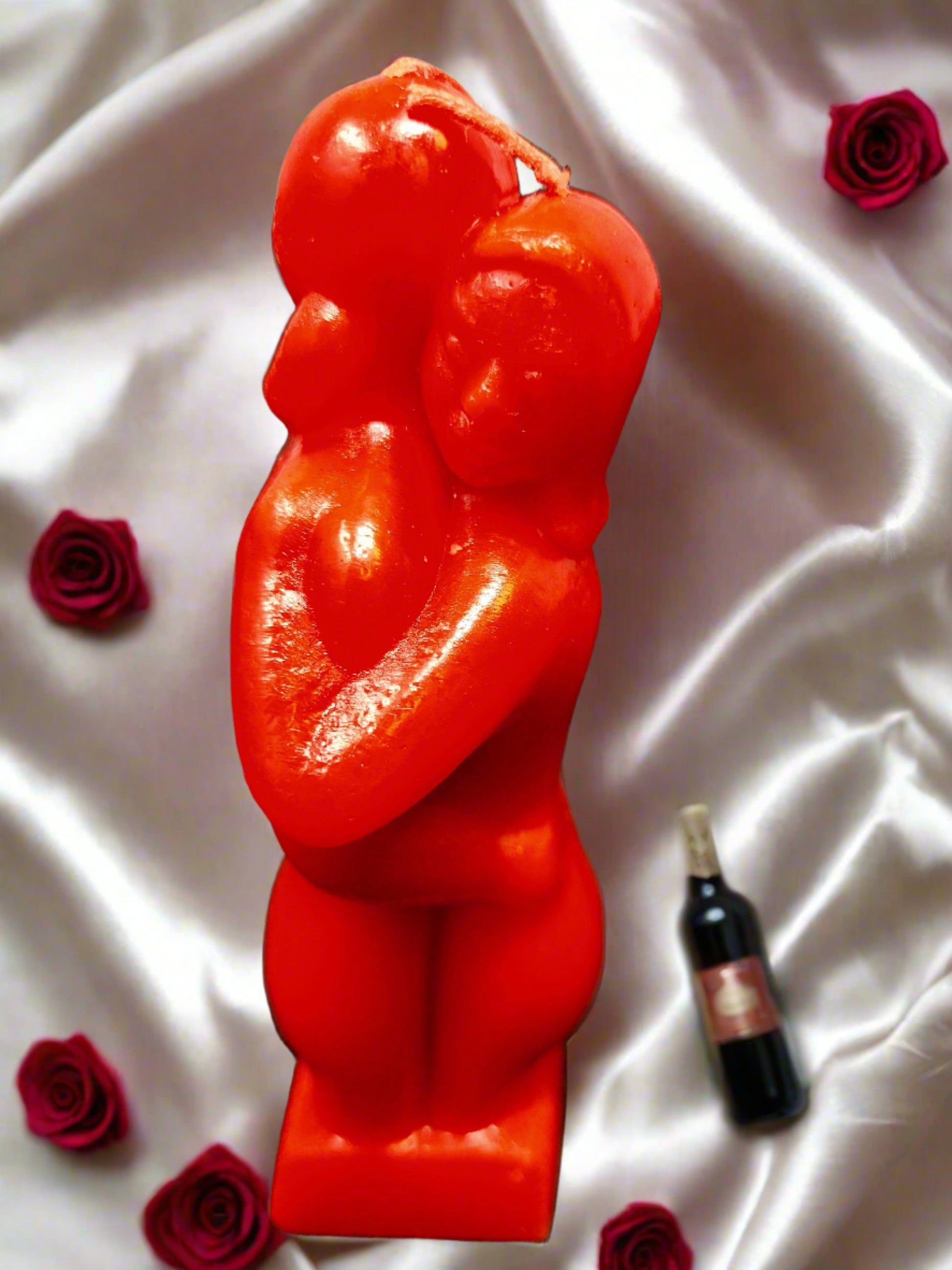 Erotic Couple Candle (Red)