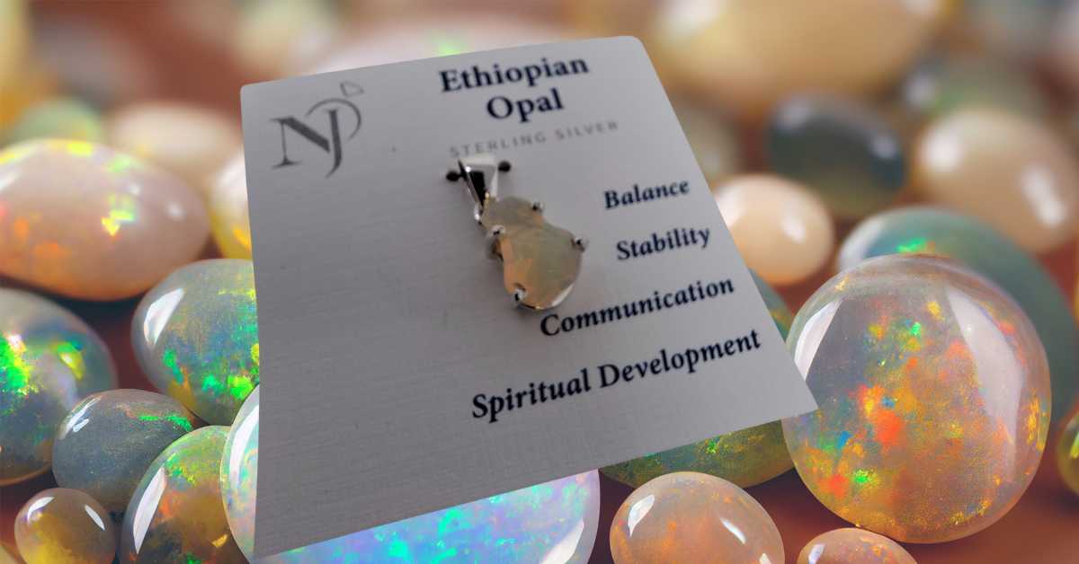 Ethiopian Opal Pendant in 93.5 Silver