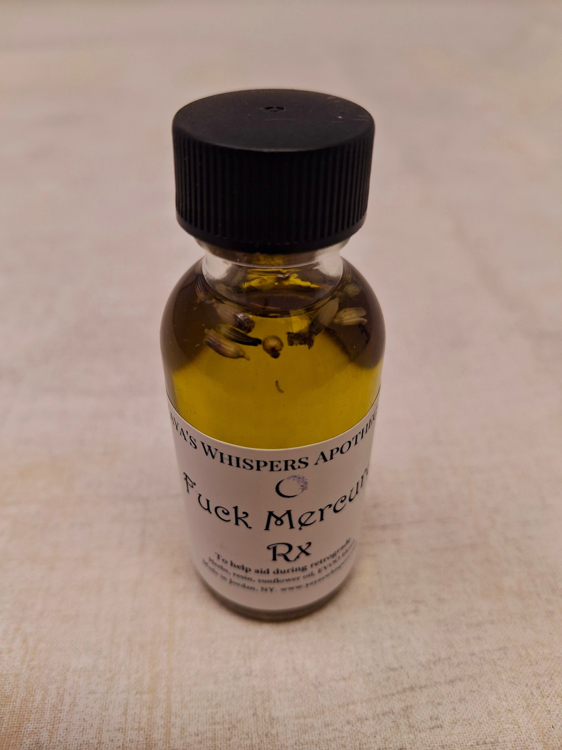 F*ck Mercury Rx (Yaya's Whispers Apothecary) Conjure Oil