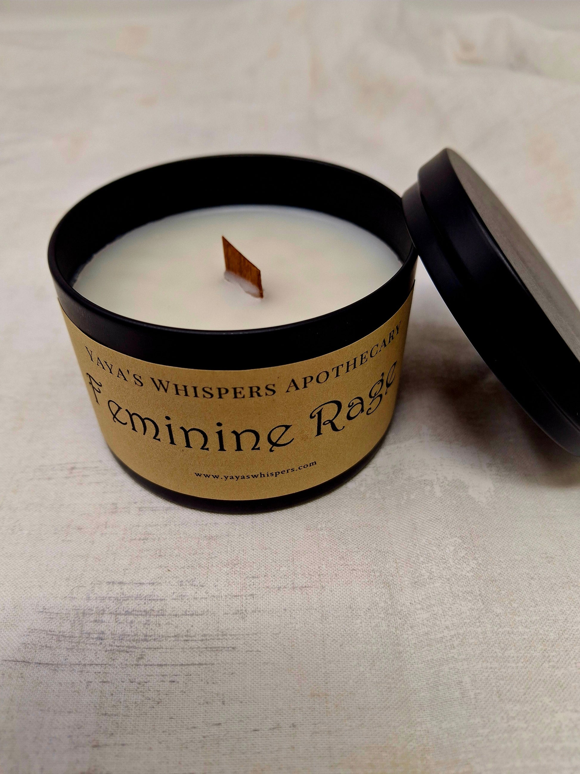 Feminine Rage (Yaya's Whispers Apothecary) Candle