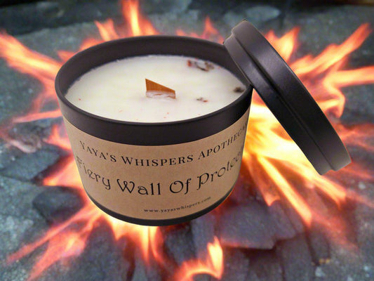 Fiery Wall of Protection (Yaya's Whispers Apothecary) Candle