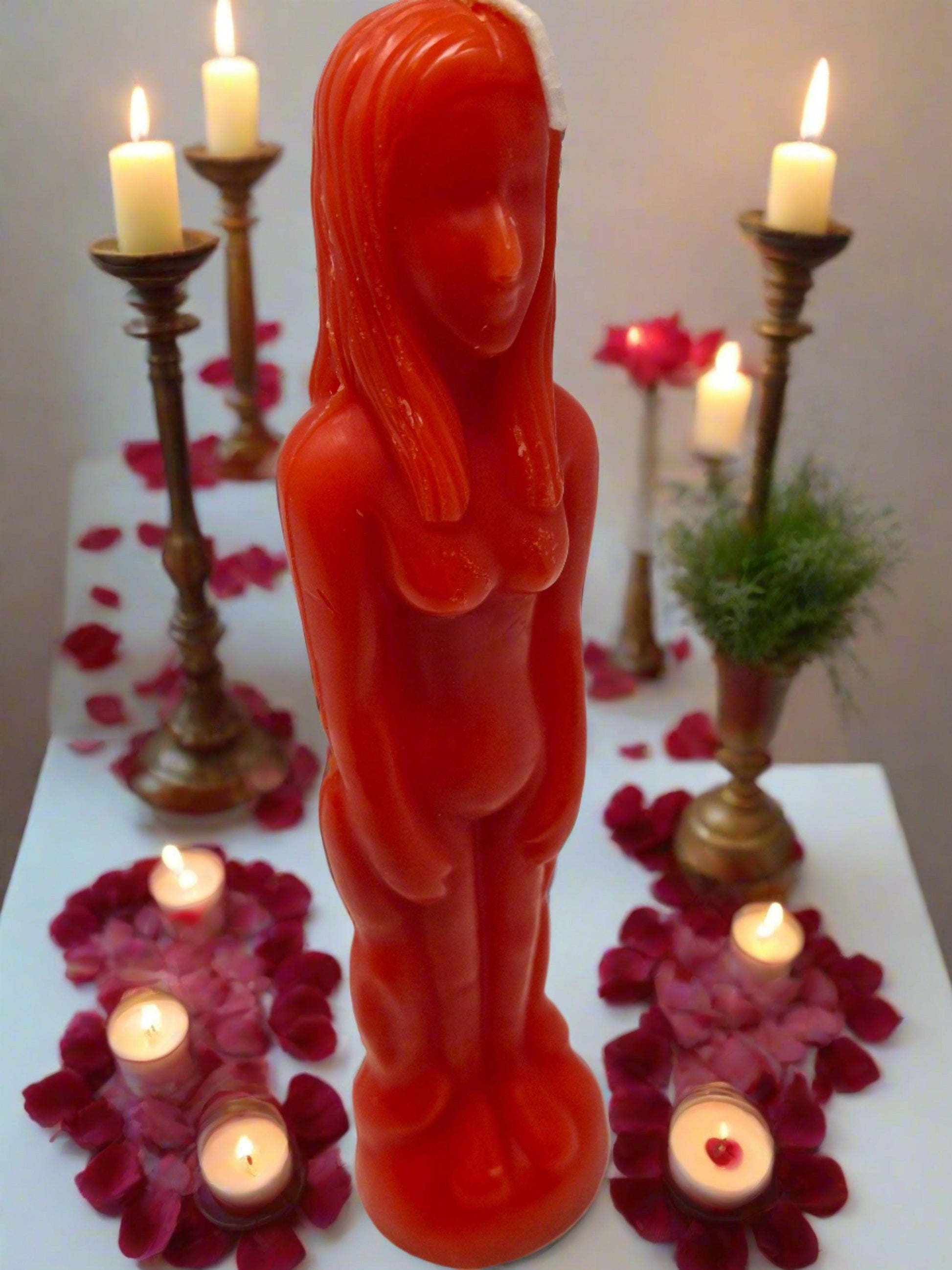 Figure Candles Red Female