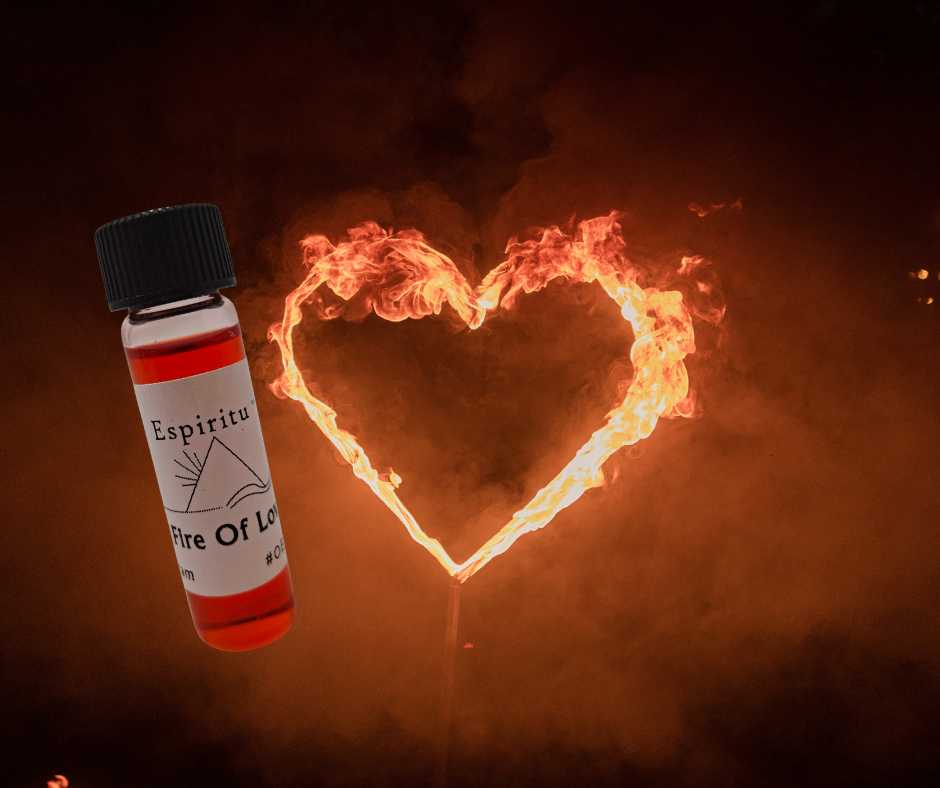 Fire of Love Spell Oil