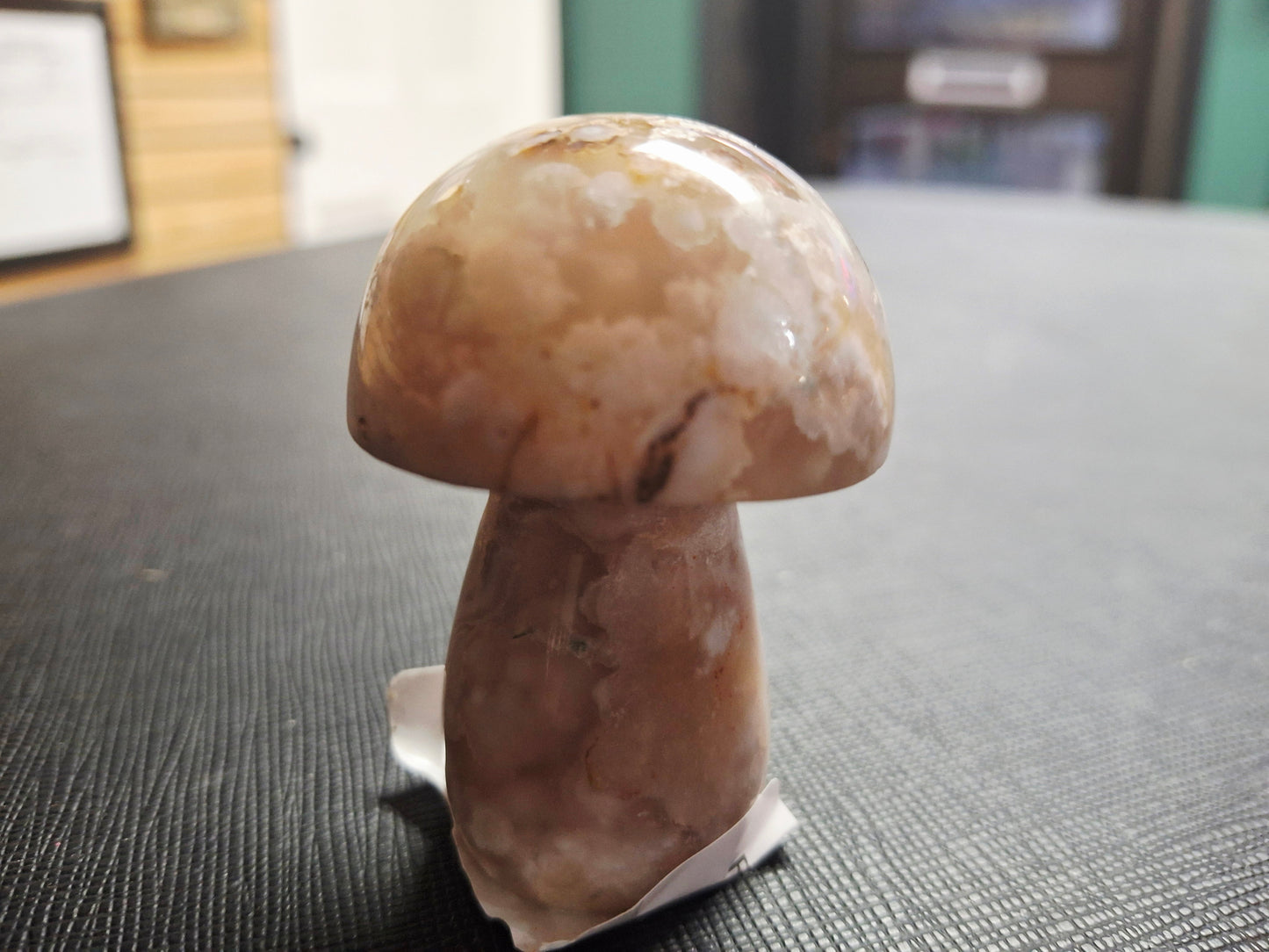 Flower Agate Mushrooms