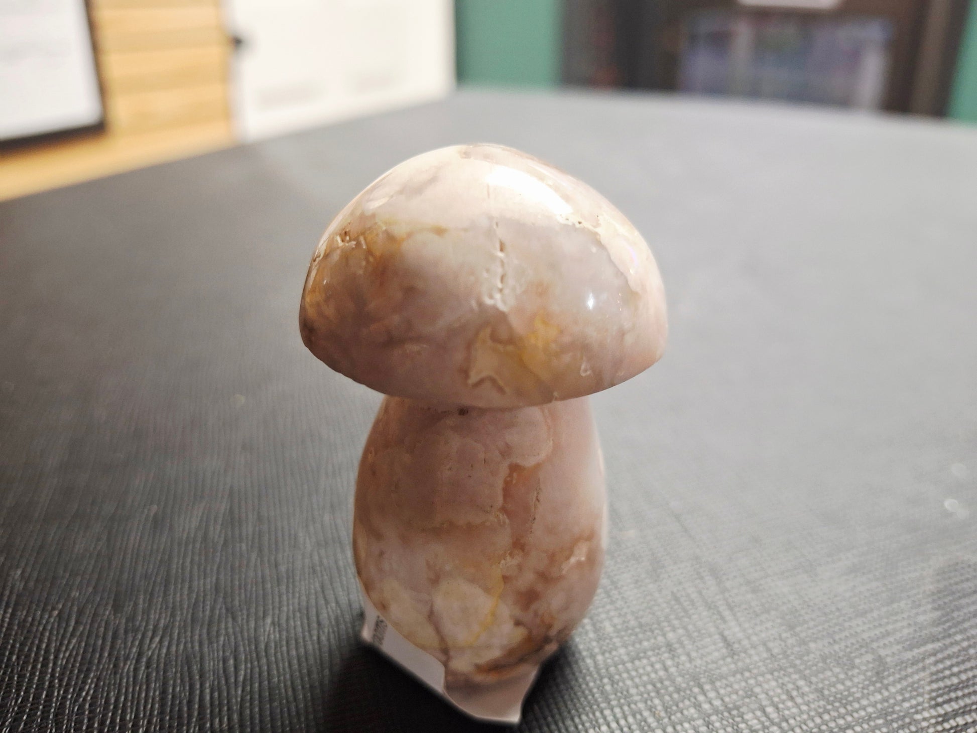 Flower Agate Mushrooms