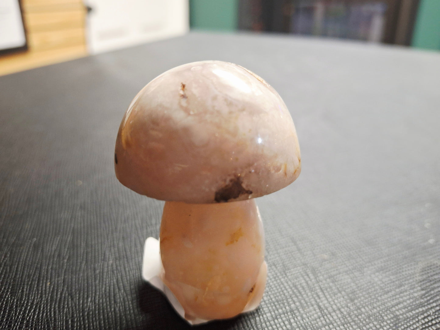 Flower Agate Mushrooms