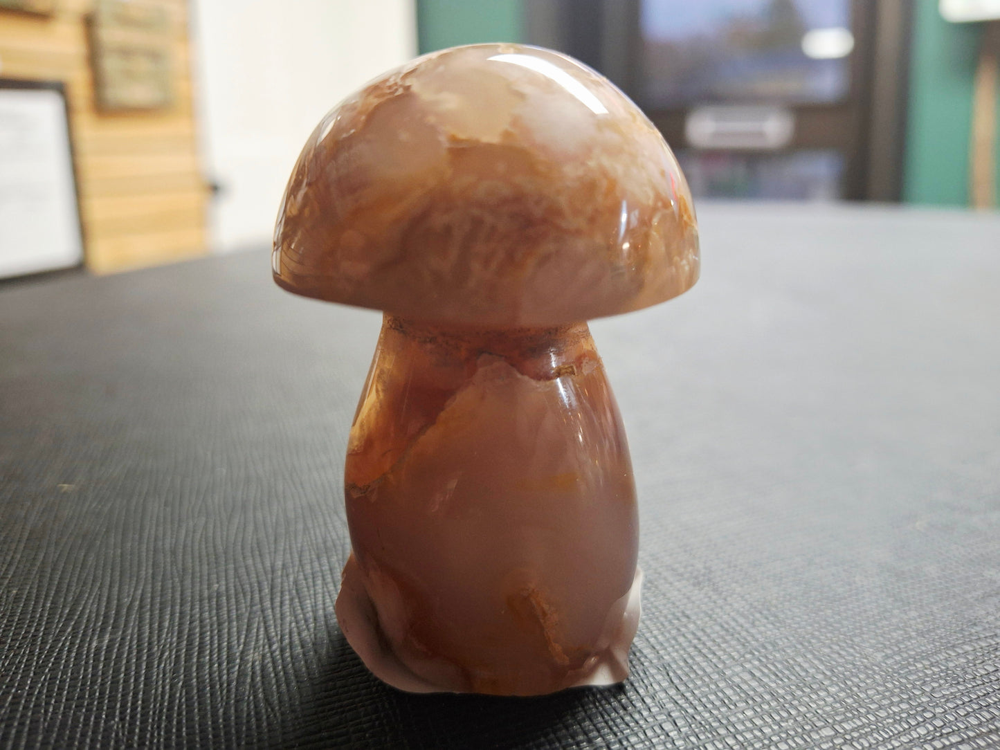 Flower Agate Mushrooms