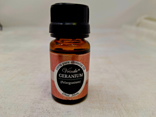 Geranium Vrinda Essential Oil 10ml