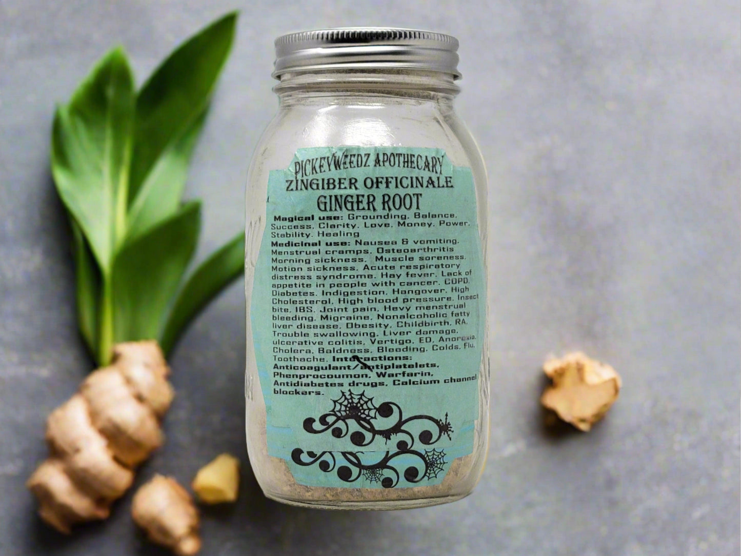 Ginger Root (Zingiber officinale)