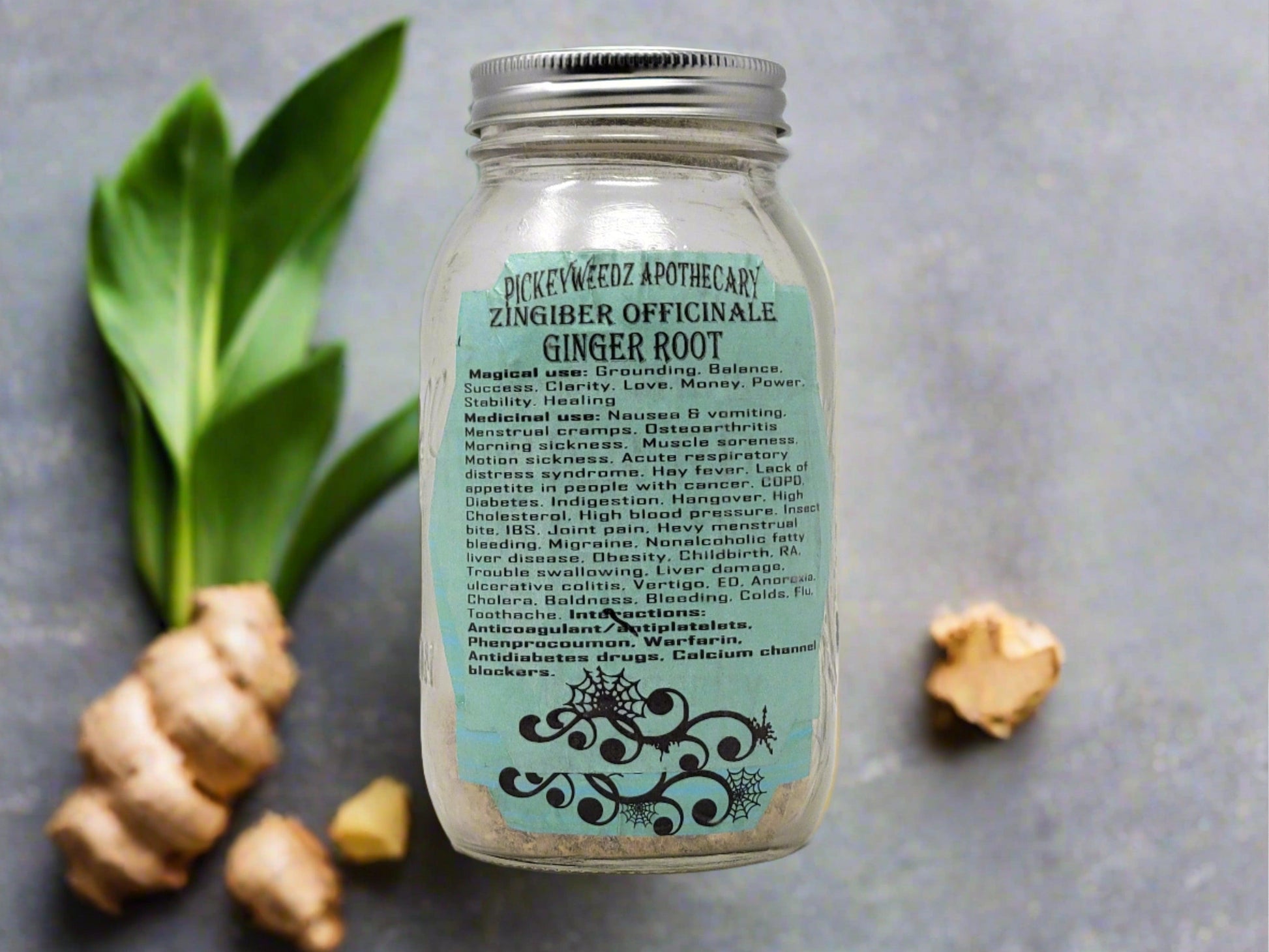 Ginger Root (Zingiber officinale)