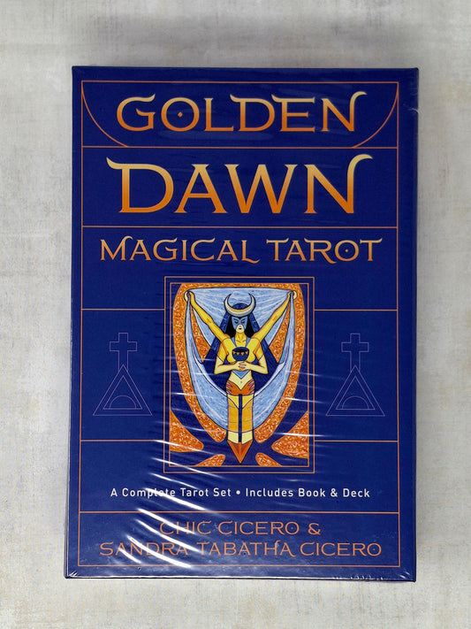 Golden Dawn Magical Tarot by Chic Cicero (Author), Sandra Tabatha Cicero