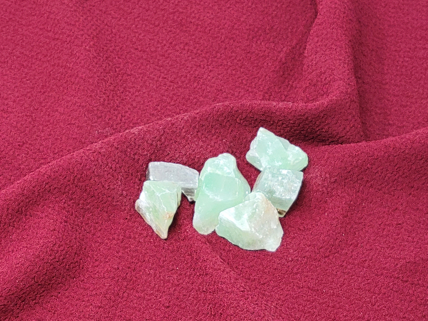 Green Calcite Natural