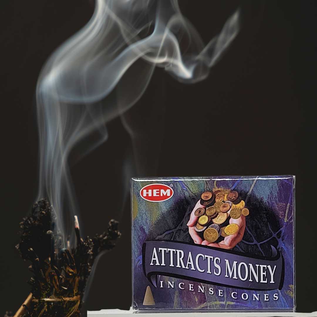 HEM Cone Incense (Attract Money)