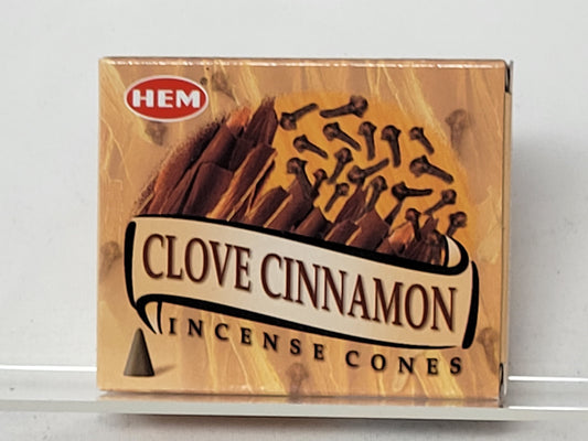 HEM Cone Incense (Clove Cinnamon)