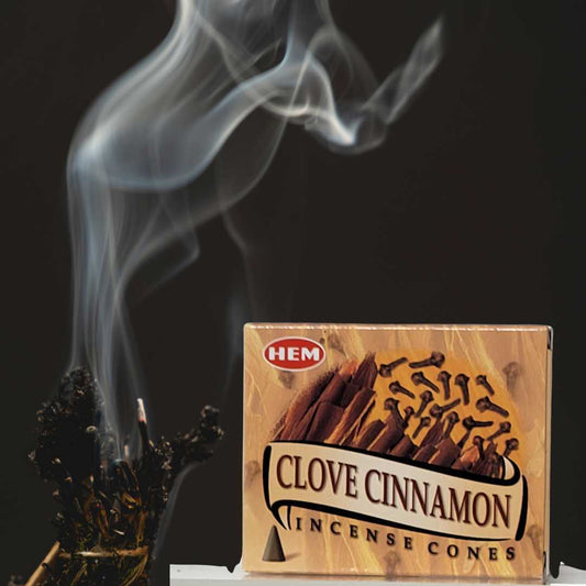 HEM Cone Incense (Clove Cinnamon)