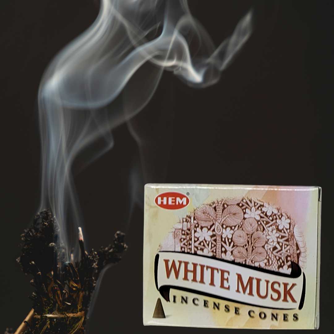 HEM Cone Incense (White Musk)