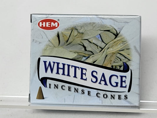 HEM Cone Incense (White Sage)
